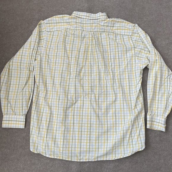 Gap Shirt Mens XL Plaid Button Down Classic Fit Lightweight Office Casual - Picture 8 of 8